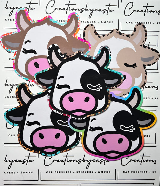 LPF Adorable Cow Cardstock