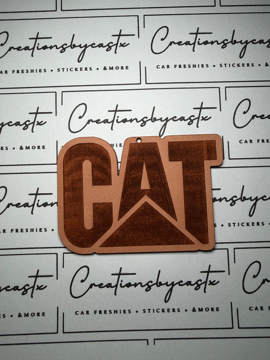 CAT Leather Freshie