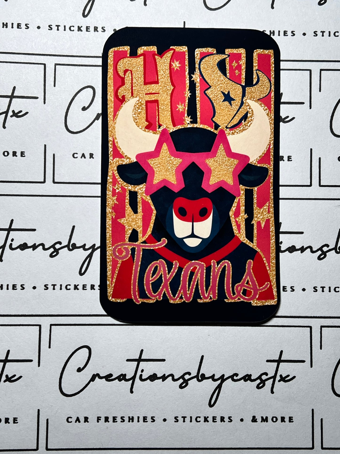 Hou T Rounded Corner Rectangle Cardstock