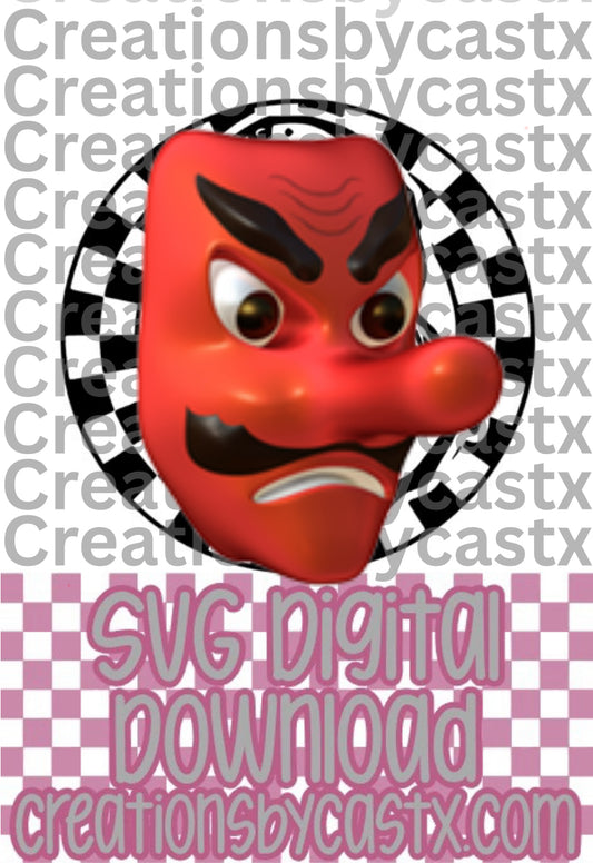 Jay Checkered Circle SVG