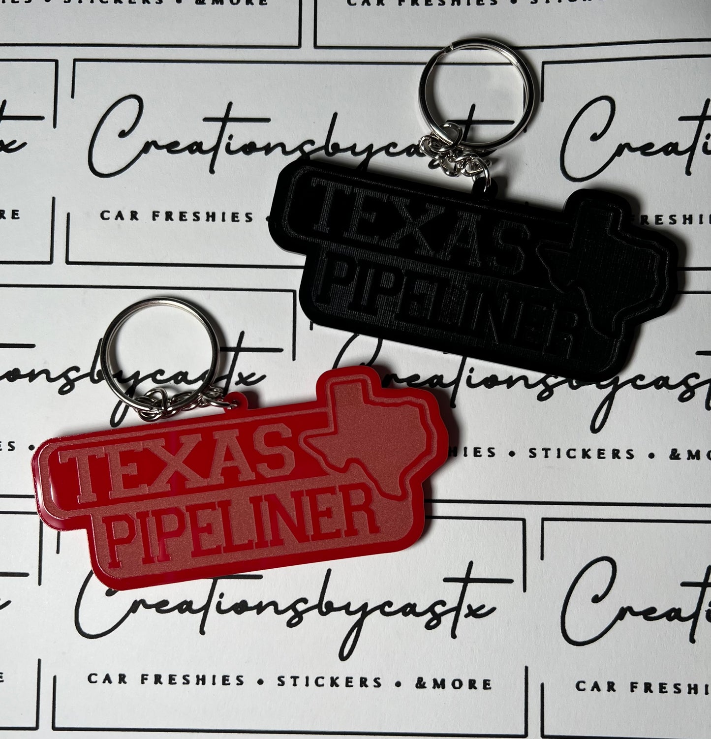 Texas Pipeliner Keychain