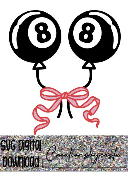 8 Ball SVG