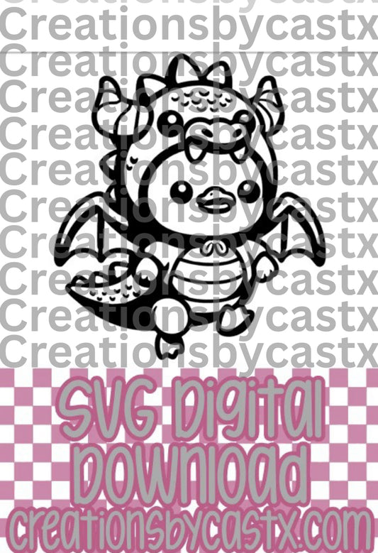 Dragon Duck SVG