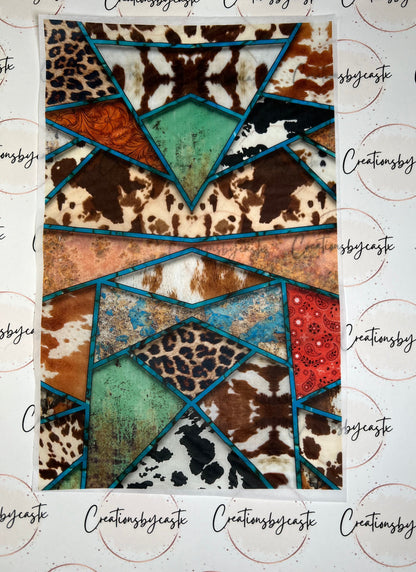 5x8 Animal Print Tissue Paper