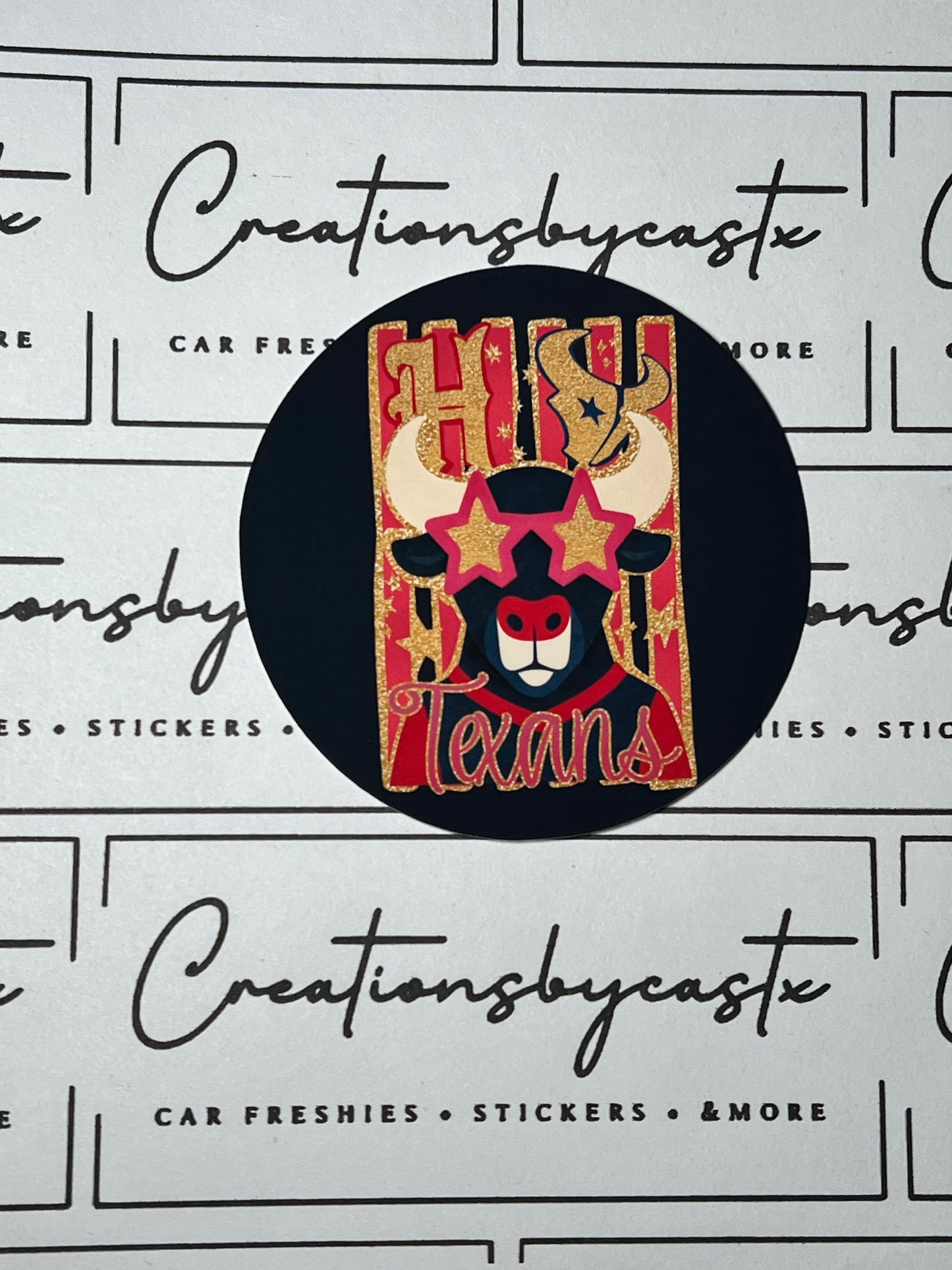 Hou T Round Cardstock