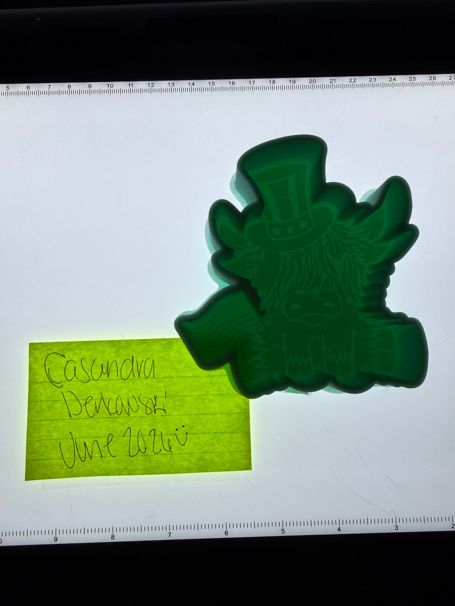4th Highland Cow Destash Mold