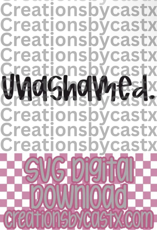 Unashamed SVG