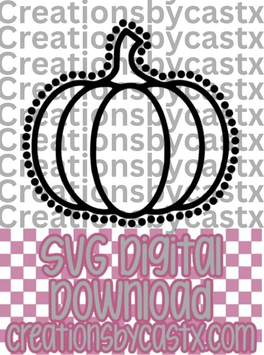 Pumpkin Jewelry SVG