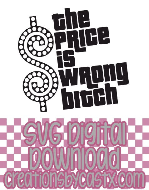 Price Is Wrong SVG