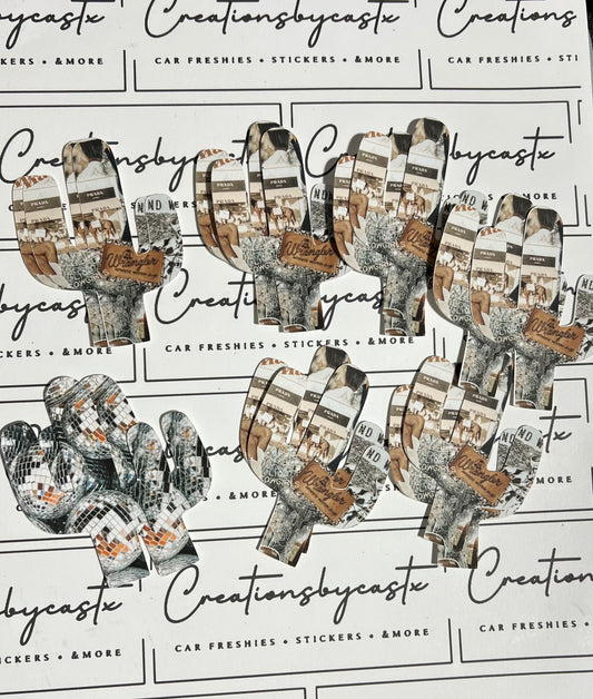 Bossy Cactus Vents Cardstock Destash