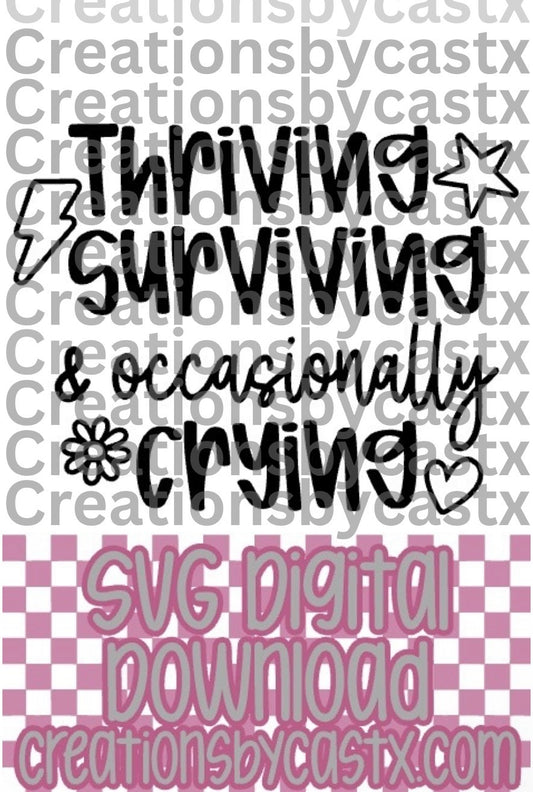Thriving Surviving SVG