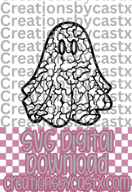 New Camo Ghost SVG
