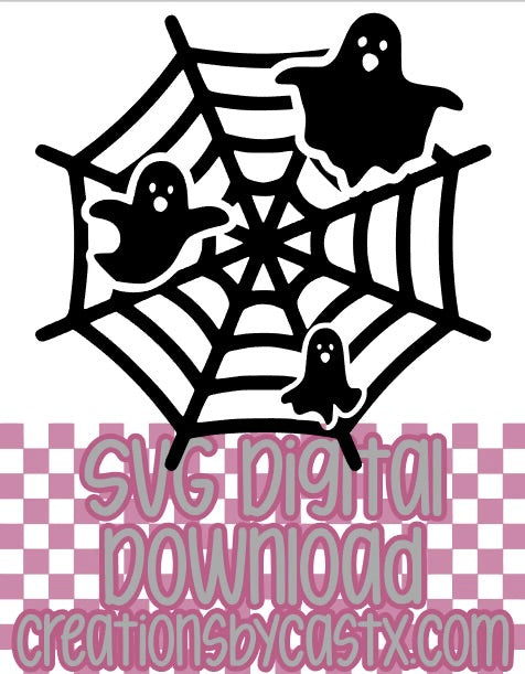 Spiderweb w Ghost SVG
