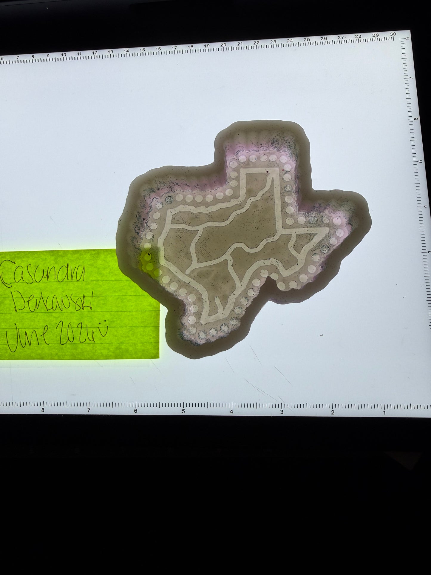 Turquoise Texas Destash Mold