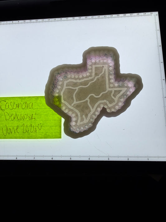 Turquoise Texas Destash Mold