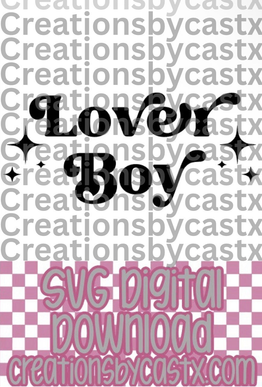 Lover Boy SVG