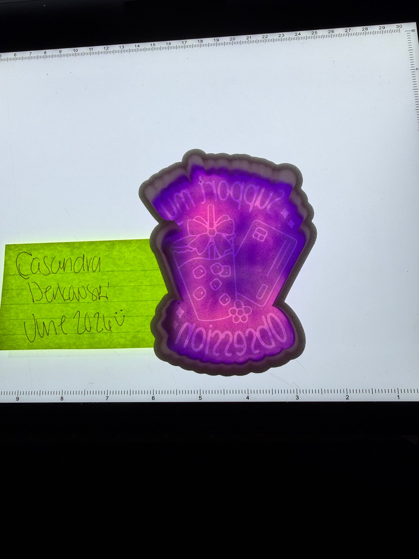 Support My Obsession Destash Mold