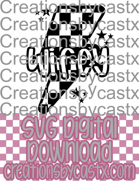 Wifey Bolt SVG