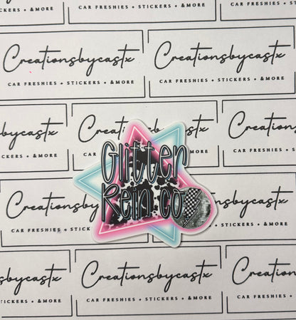 Printed Logo Acrylic Physical Watermark