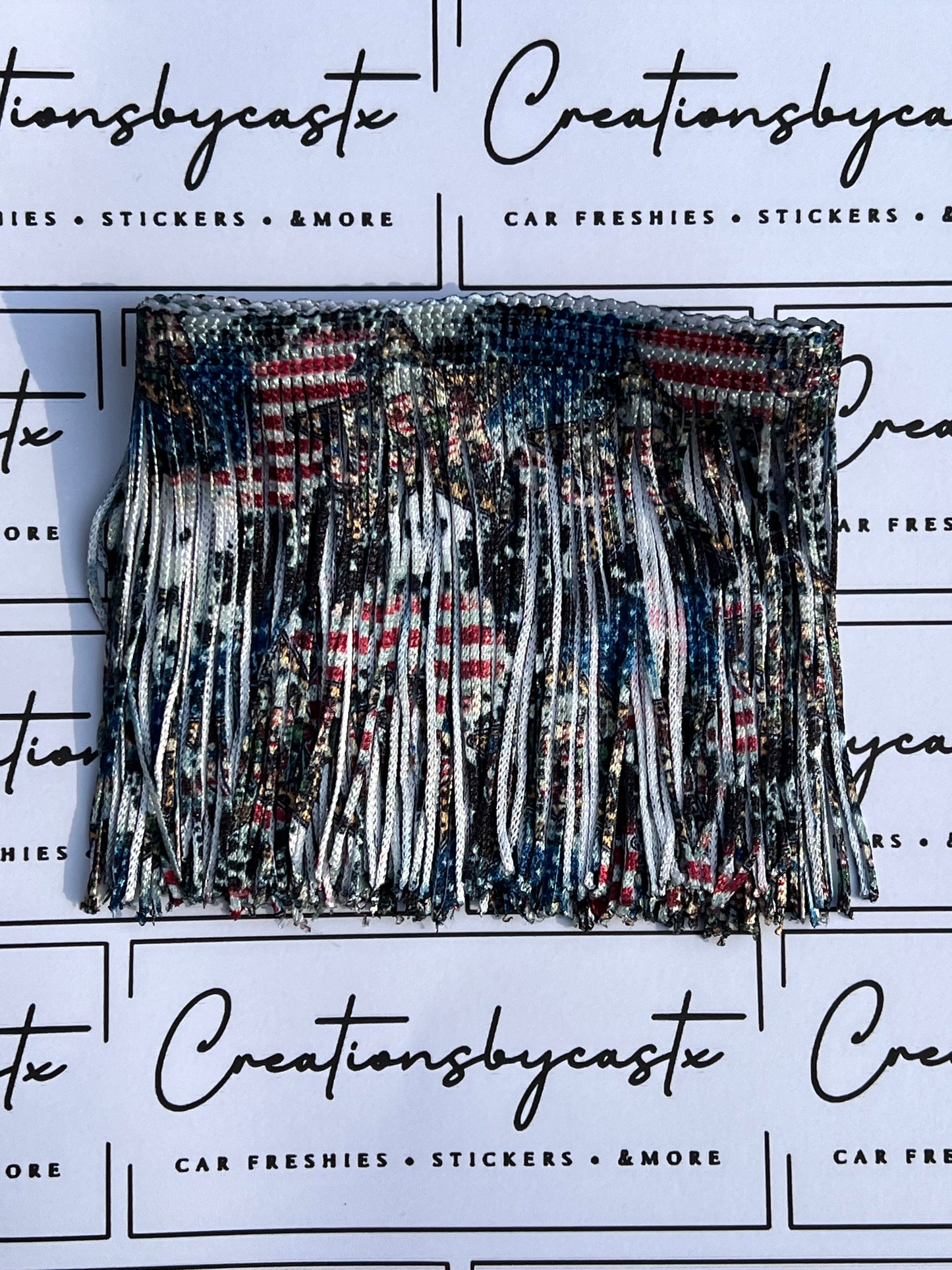 USA Leopard Stars Fringe