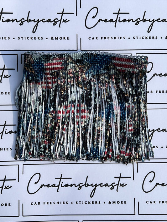 USA Leopard Stars Fringe