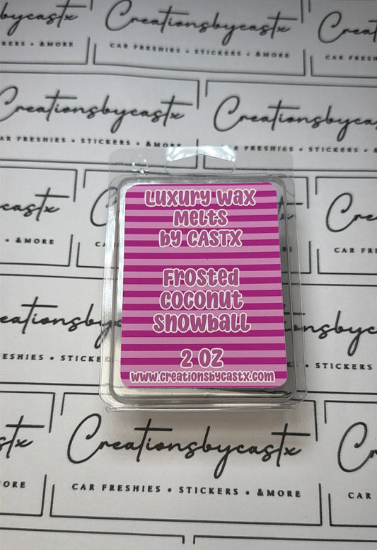Frosted Coconut Snowball Wax Melts