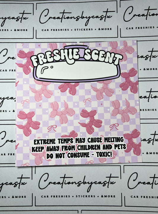 Balloon Dog Bag Inserts