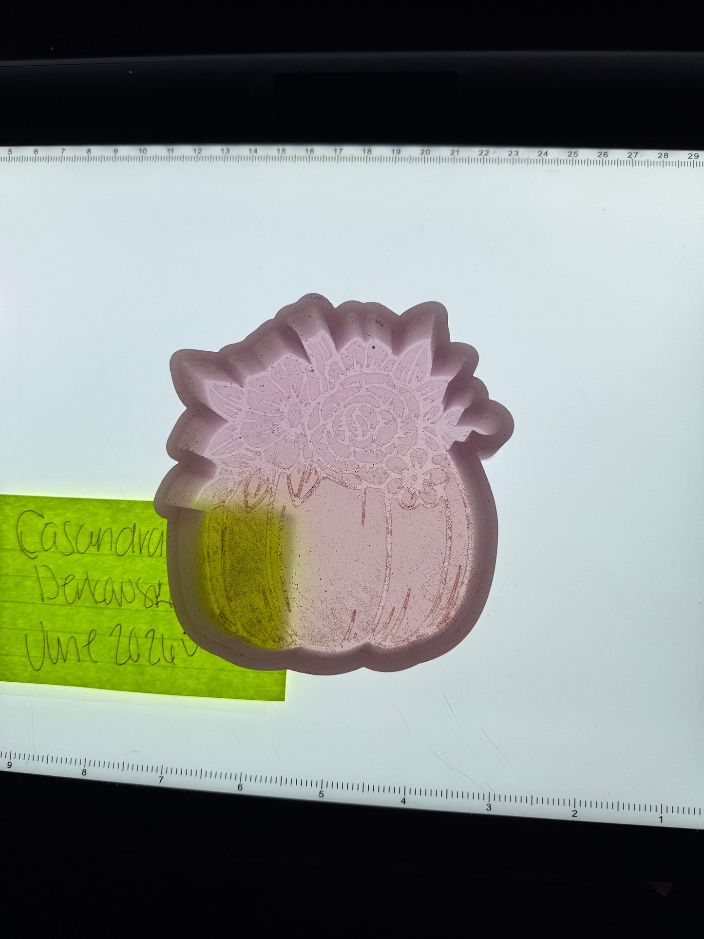 Floral Pumpkin Destash Mold