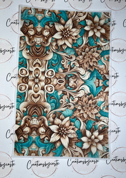 5x8 Tooled Tissue Paper