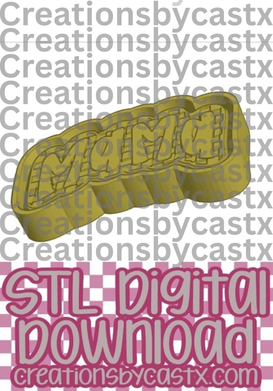 Checkered Mama STL