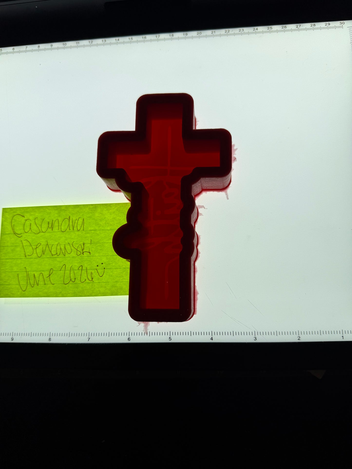 Faith Cross Destash Mold
