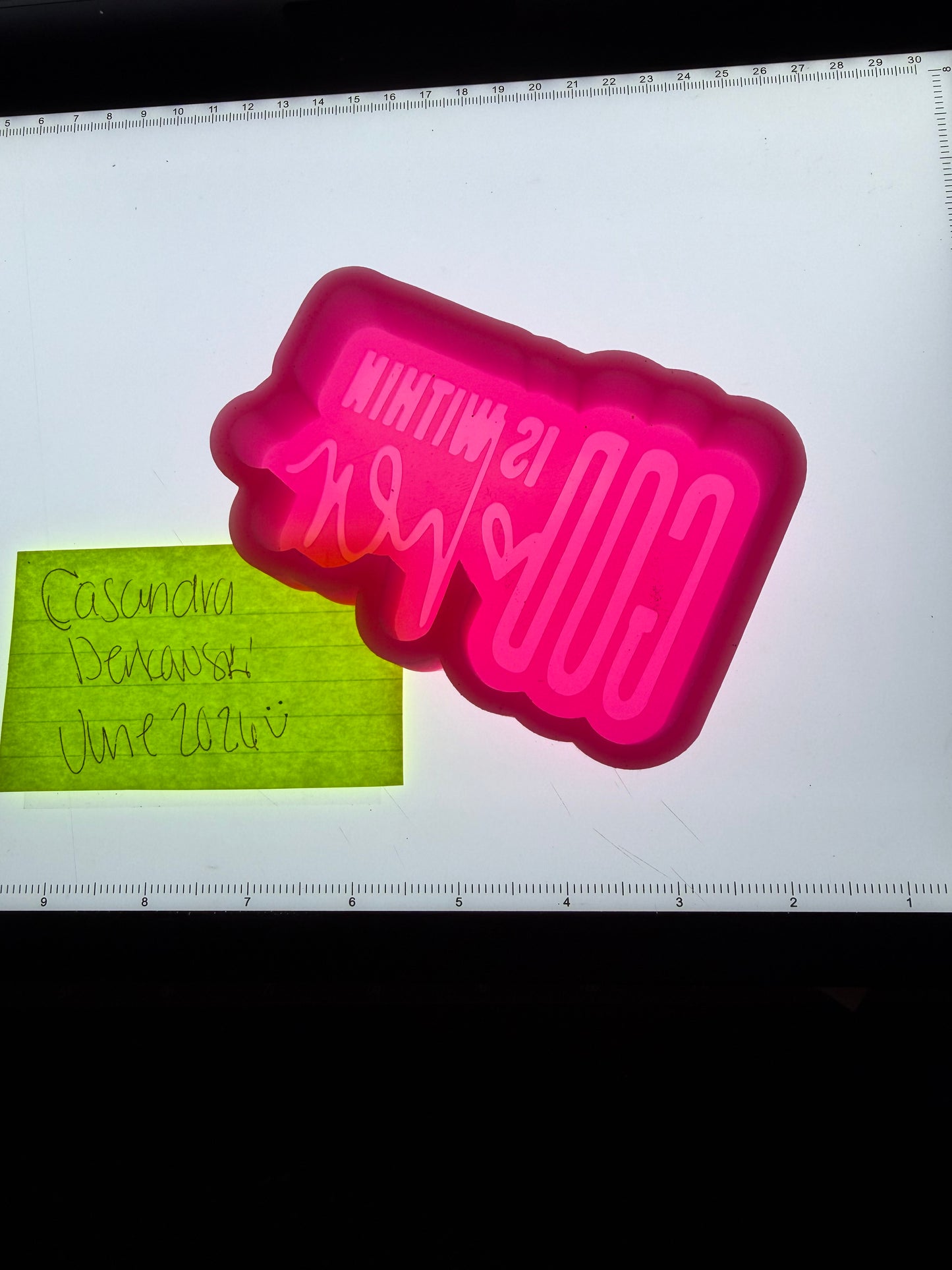 God Is Within Her Destash Mold