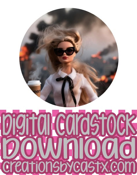 Doll 1 Digital Cardstock