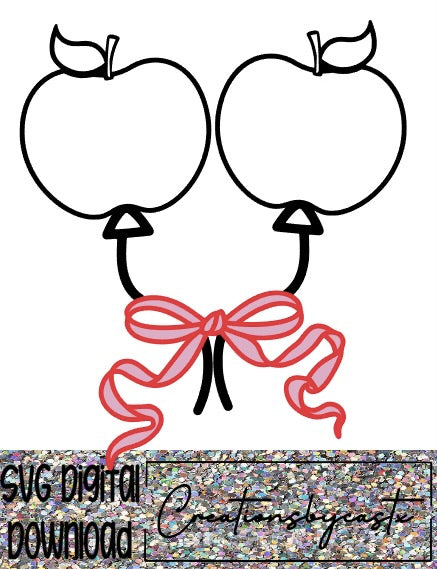 Apple Balloons SVG