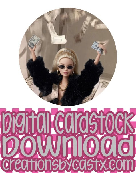 Doll 2 Digital Cardstock