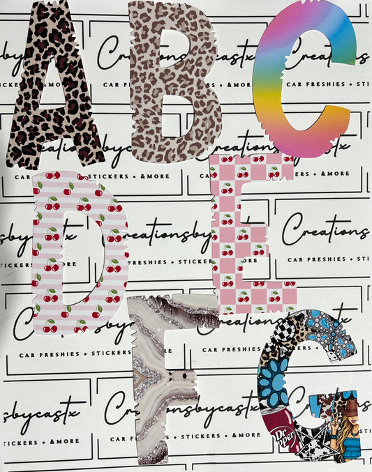 TFJ Doodle Letters Cardstock