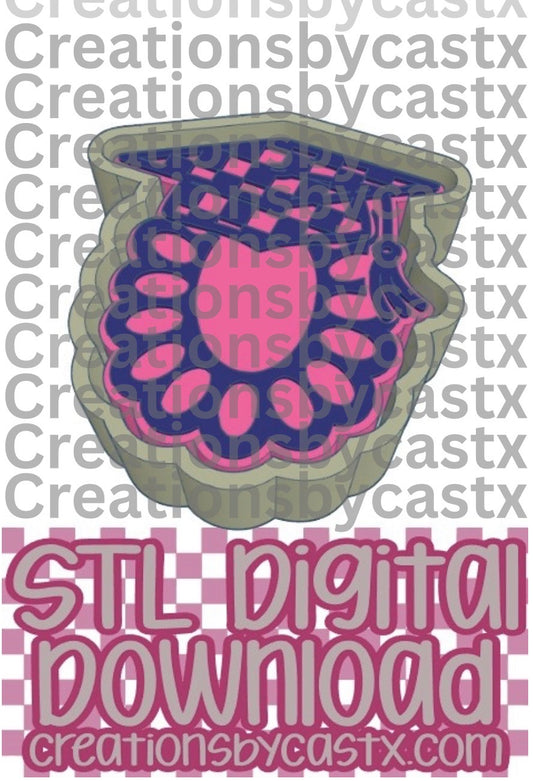 Concho Checkered Grad STL