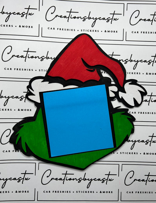 Green Head Notepad Holder