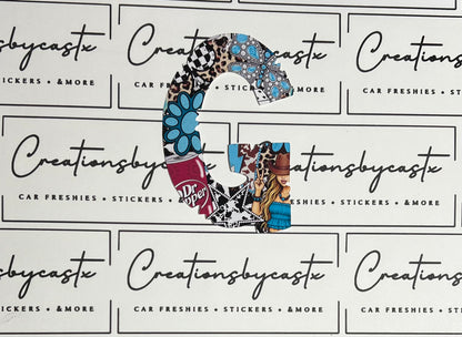 TFJ Doodle Letters Cardstock