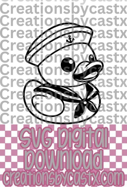 Sailor Duck SVG
