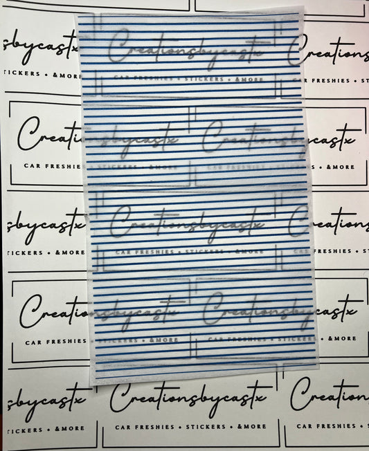 Navy Stripe Tissue Paper