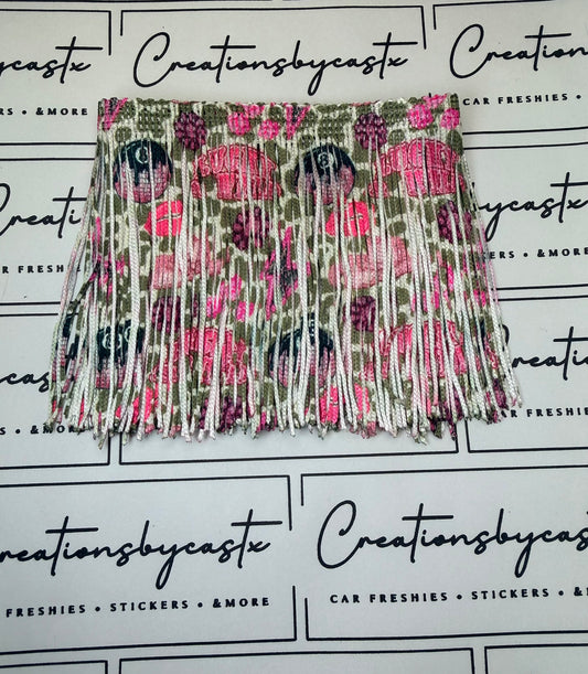Lucky & Wild Printed Fringe