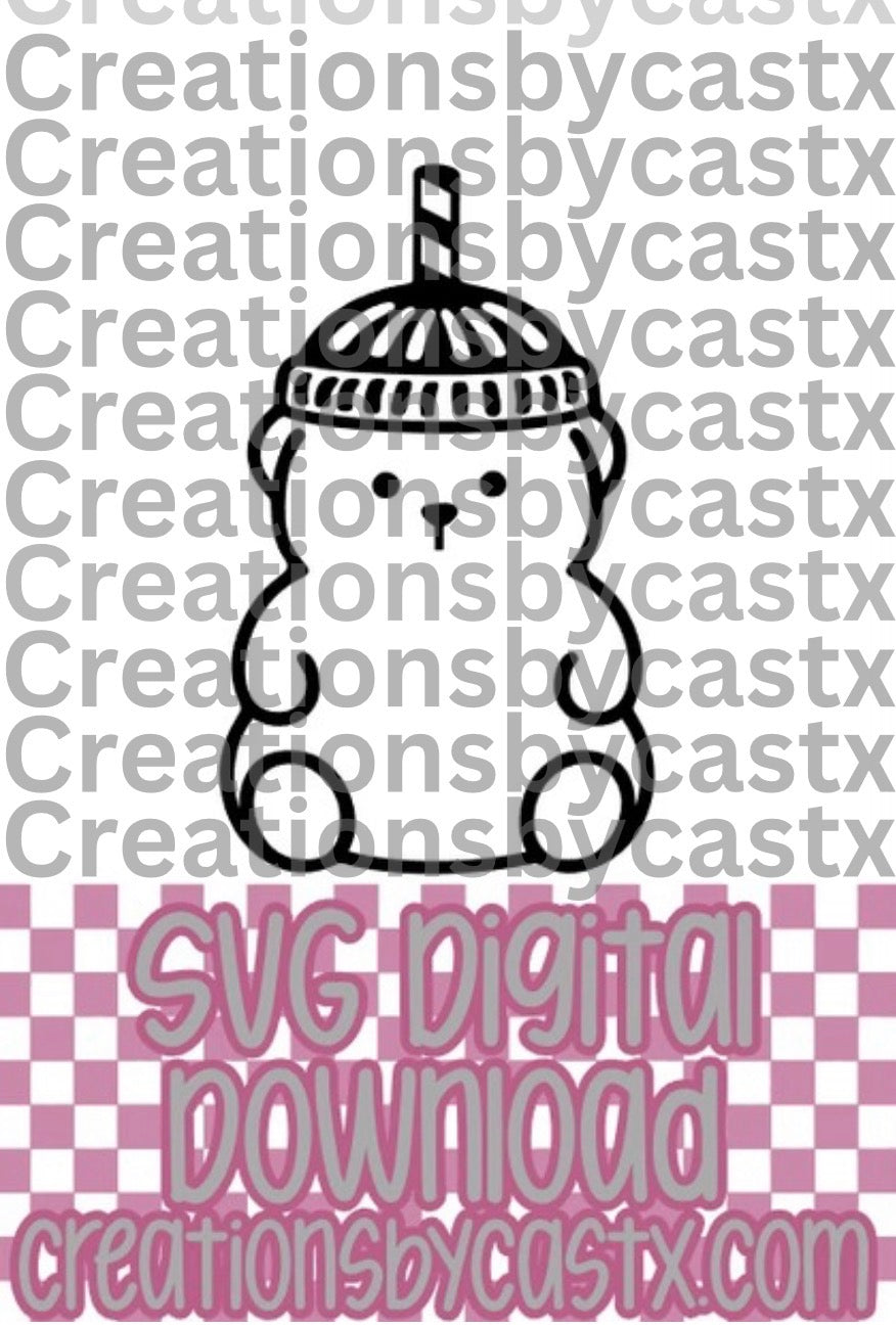 Teddy Cup SVG