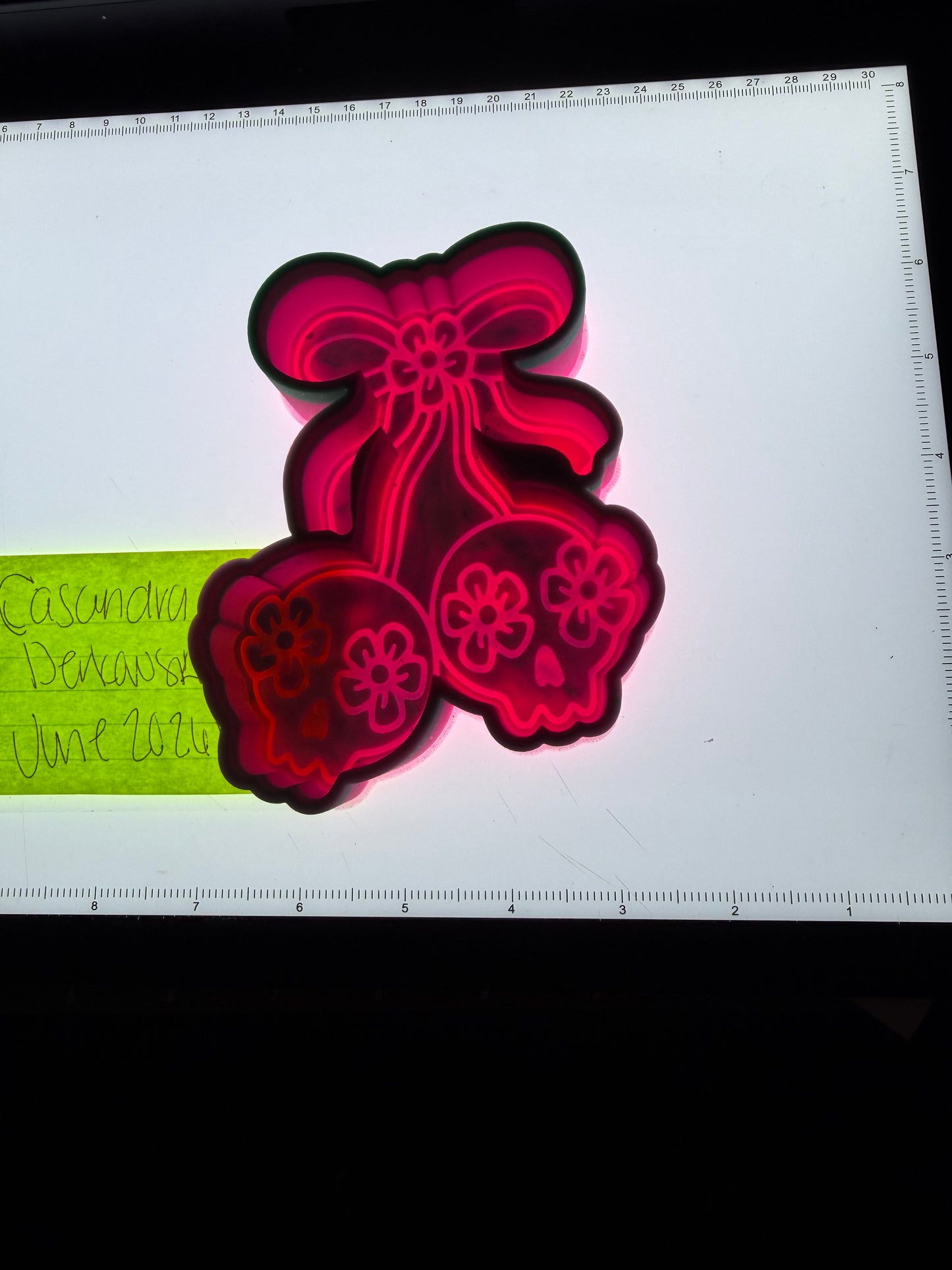 Skull Cherries Destash Mold