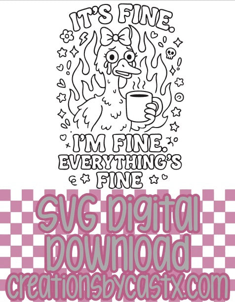 I'm Fine SVG