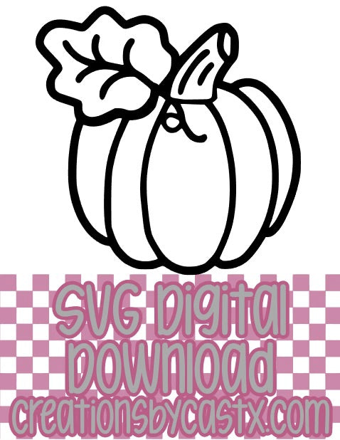 Regular Pumpkin SVG