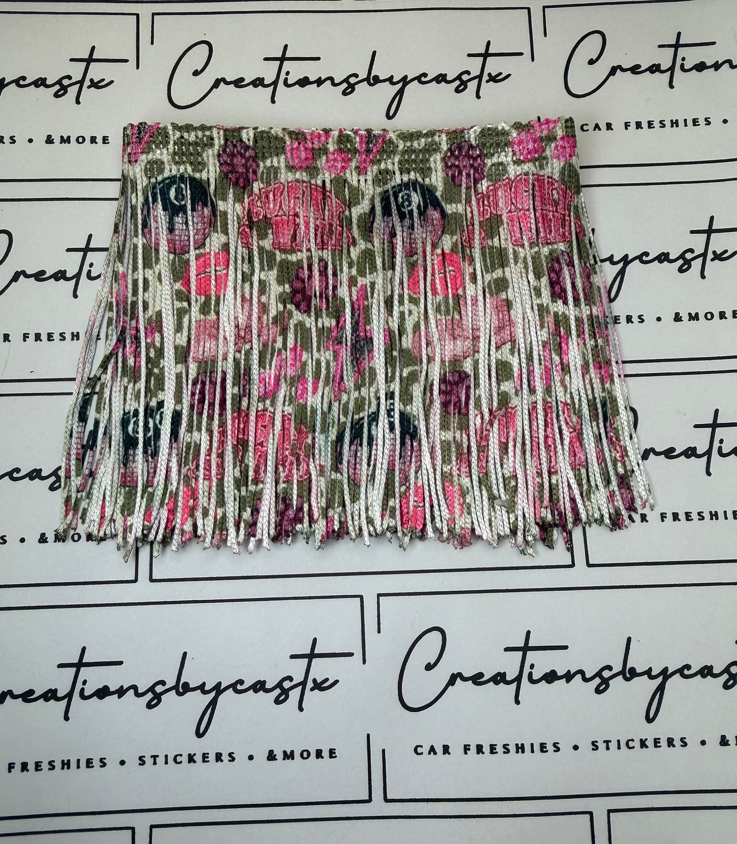 Lucky & Wild Printed Fringe