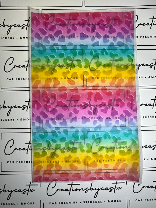 Pastel Leopard Tissue Paper