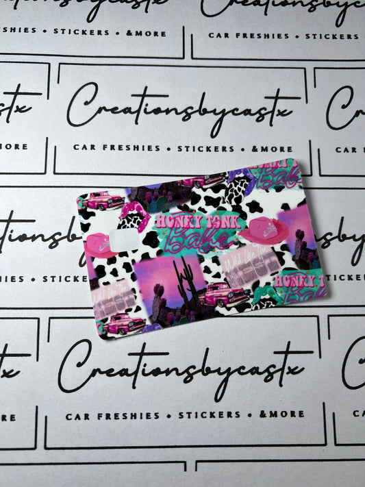 Honky Tonk Babe  Card Skin