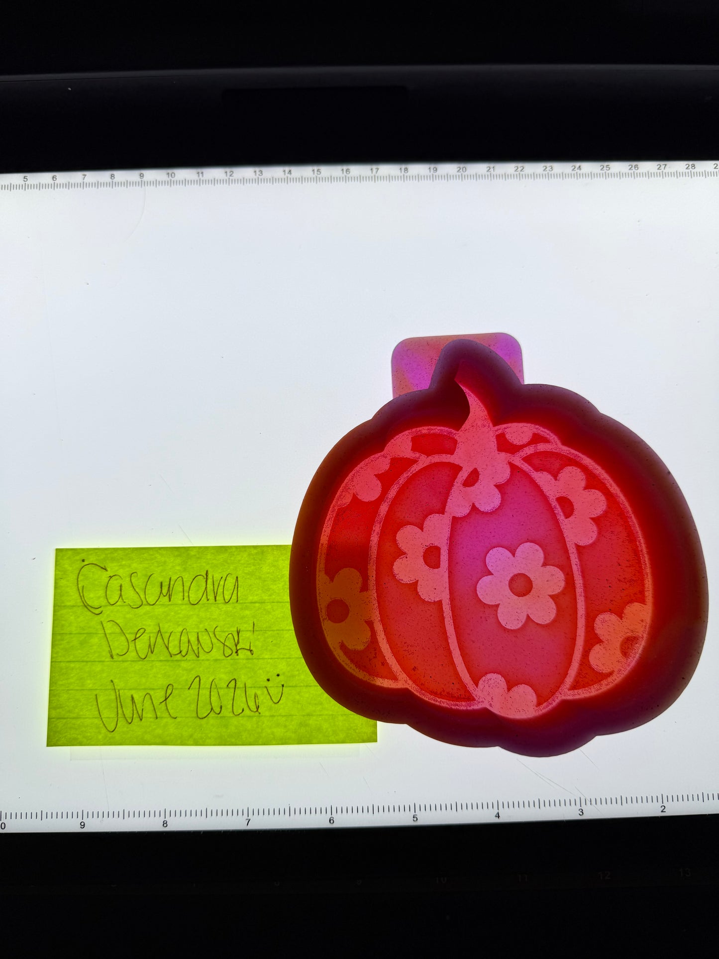 Daisy Pumpkin Destash Mold